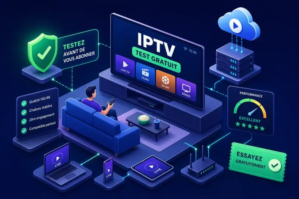 iptv test gratuit