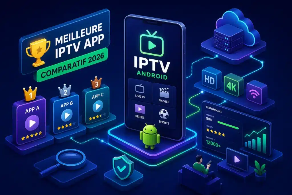 application iptv pour android