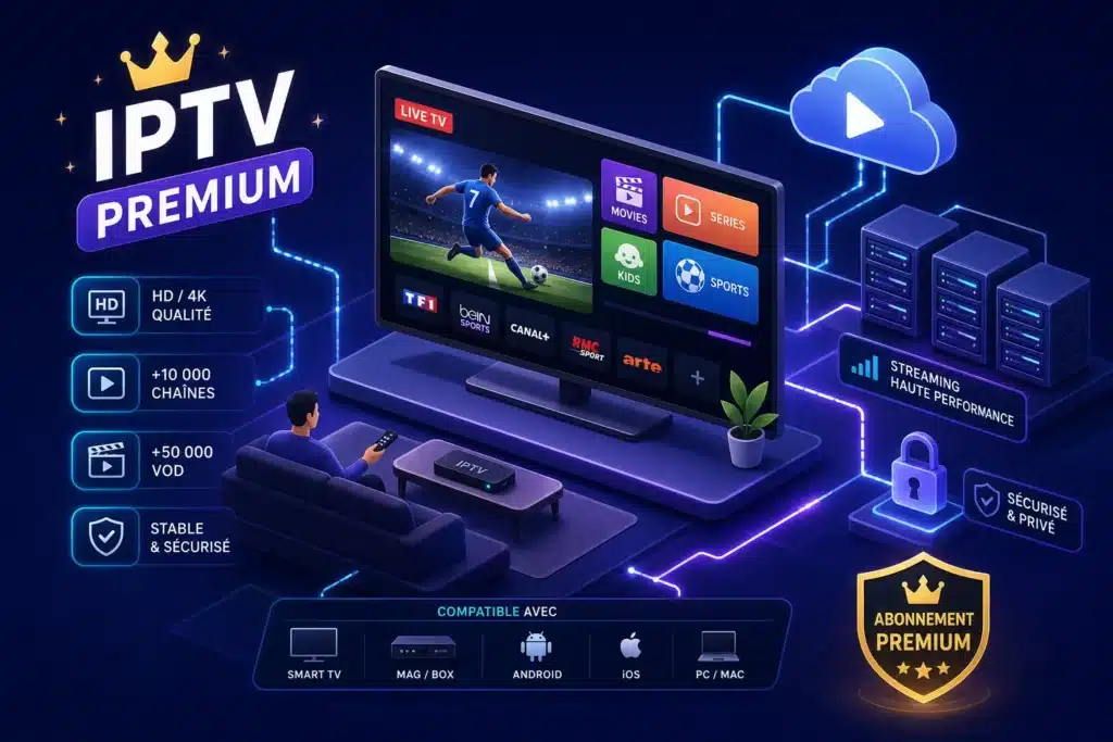 Abonnement IPTV Premium