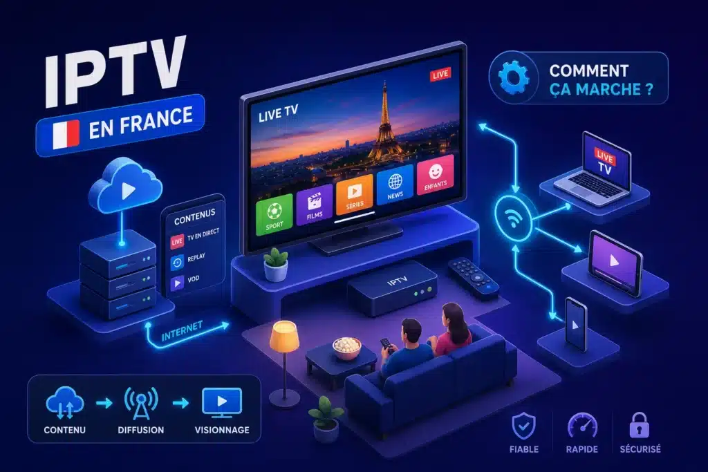 flux iptv france